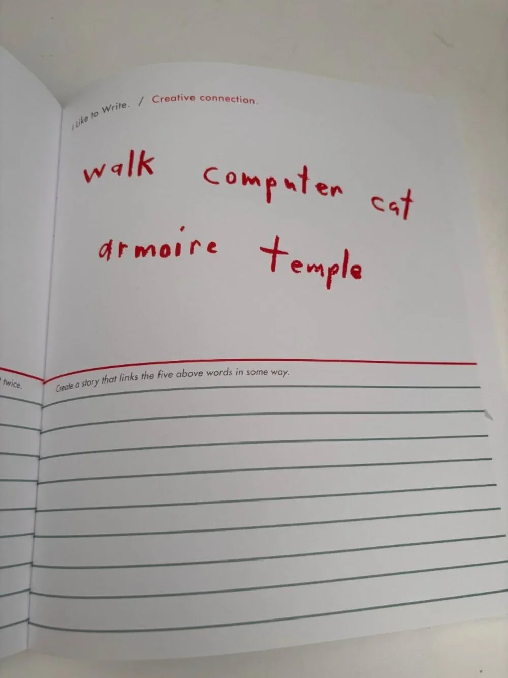I Like To Draw & Write Activity Book By The Small Object